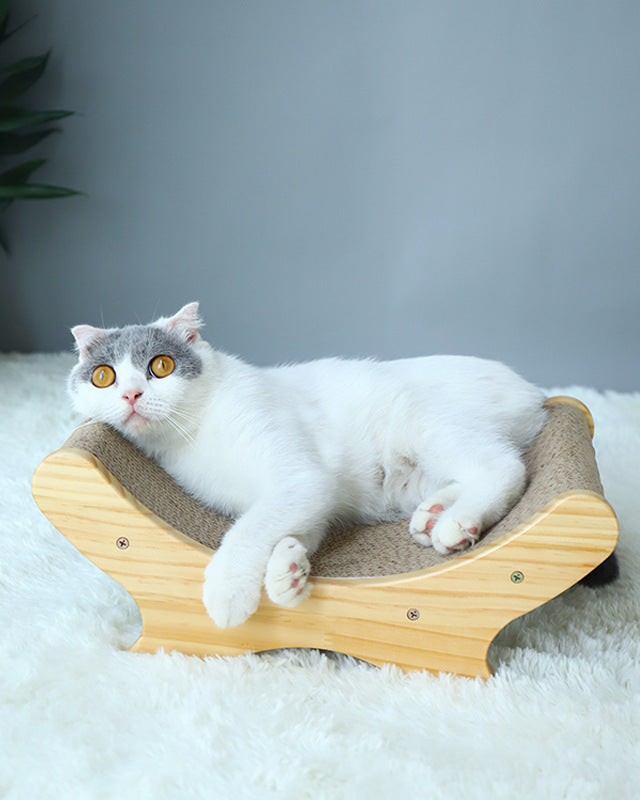 Katzenbett Kratzbrett Wellpappe