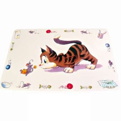 Trixie Napfunterlage COMIC KATZE