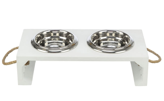 Trixie BE NORDIC Napf-Set, MDF/Edelstahl