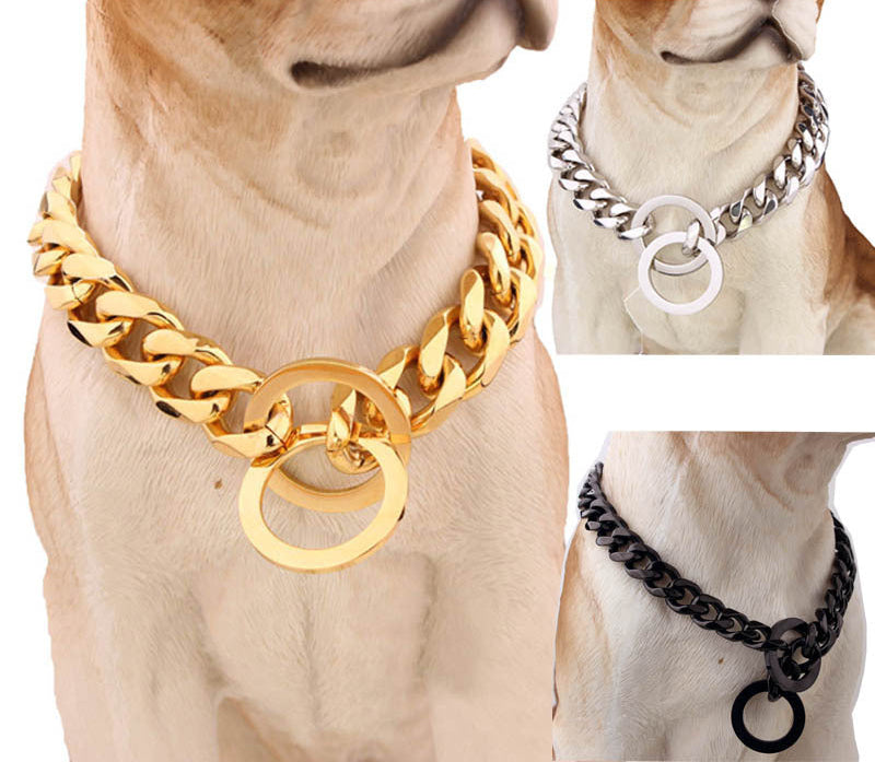 Grobe Zugkette aus Edelstahl