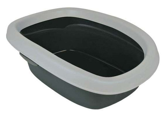 Trixie Katzentoilette Carlo 2 - grau/hellgrau