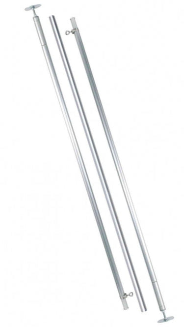 Trixie Netz-Spannstange, Aluminium, 1,28-3,25m