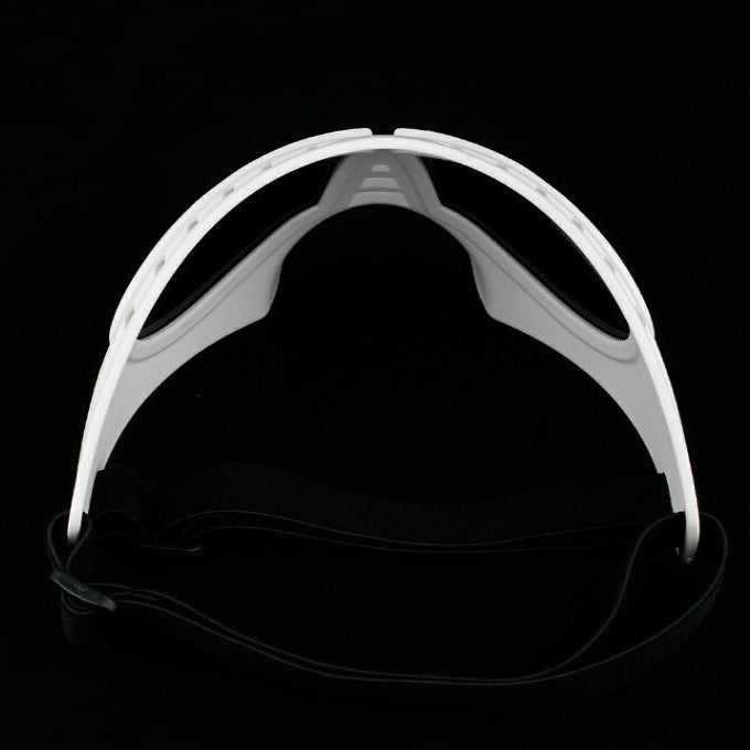 black and white Haustier Sonnenbrille dog goggles for large dogs with adjustable strap