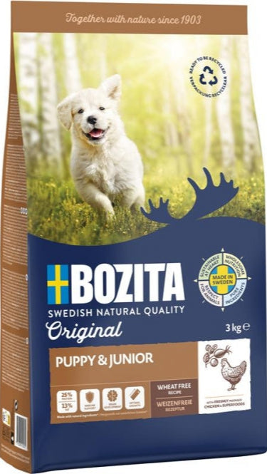 Bozita Original Puppy & Junior - Premium Dog Food for Healthy Growth
