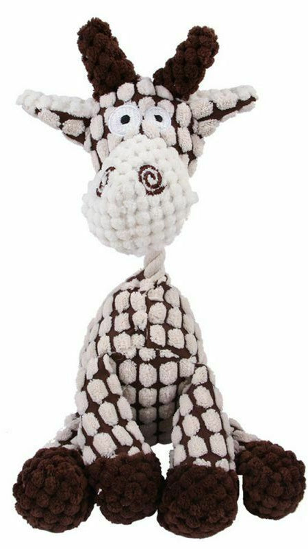 Quietschendes Hundespielzeug-Set für Welpen, süßes, weiches, langlebiges Plüsch-Kauspielzeug für Hunde mit Quietschern zur Zahnreinigung, für kleine und mittelgroße Hunde