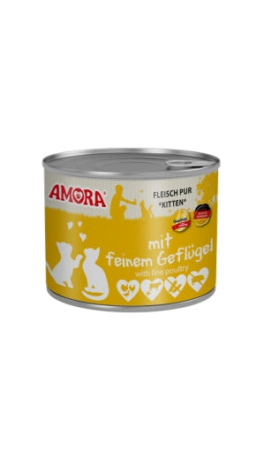 Amora Cat Dose Katzenkinder mit Geflügel 200g