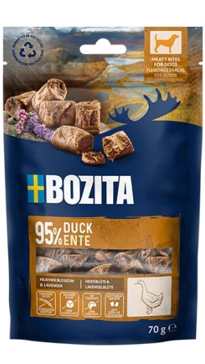 Bozita Dog Snack Meaty Bites Ente 70g