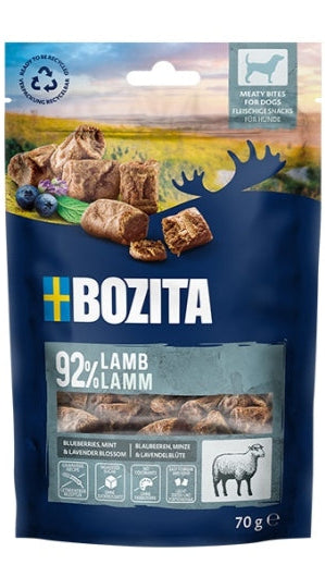 Bozita Dog Snack Meaty Bites Lamm 70g