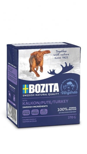 Bozita Dog Tetra Recard Happen in Gelee Pute 370g