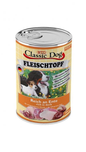Classic Dog Fleischtopf Ente 400g