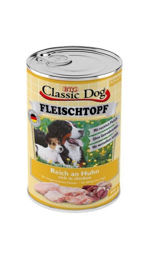 Classic Dog Fleischtopf Huhn 400g