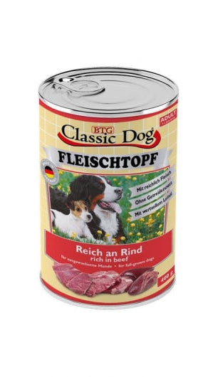 Classic Dog Fleischtopf Rind 400g