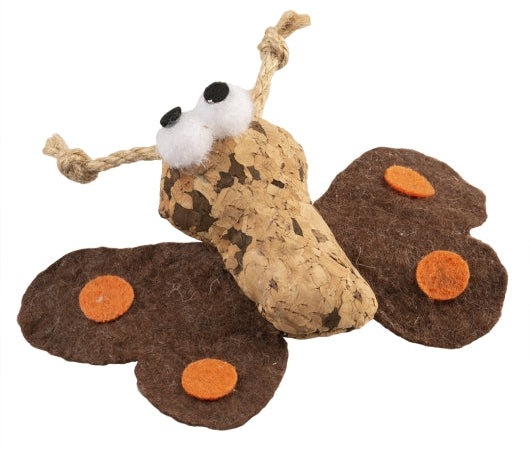 Duvoplus Cat Toy Kork Schmetterling