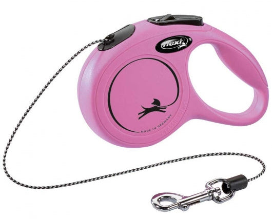 FLEXI Rollleine New CLASSIC Seil - 3m, bis 8kg