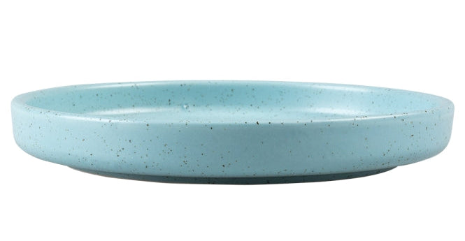 Duvoplus flacher Keramiknapf Stone Speckle - türkis