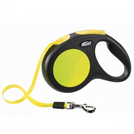 Flexi New Classic Neon Gurt-Roll-Leine M