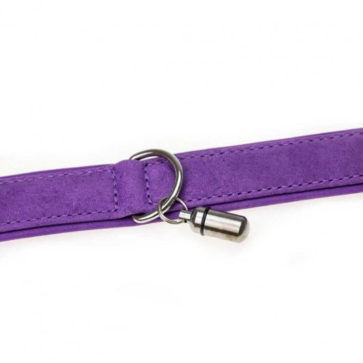Karlie Halsband Buffalo aus Kalbsleder - Lila