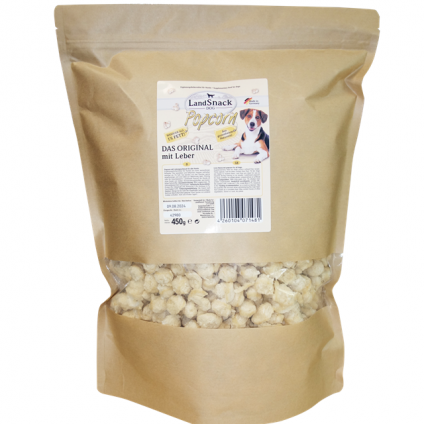 LandSnack Popcorn mit Leber 450g XXL-Pack