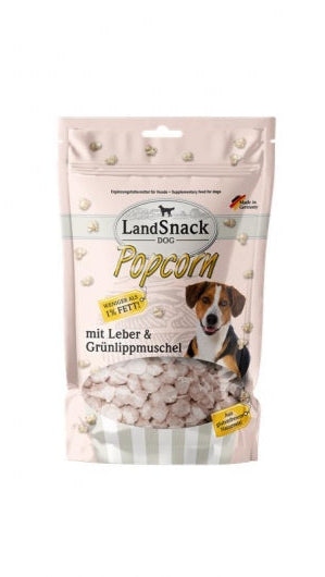 LandSnack Popcorn mit Leber und Grünlippmuschel - 100g