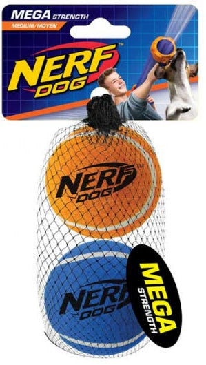 NERF DOG Tennis Balls megastark 6,4 cm / 2 Stück