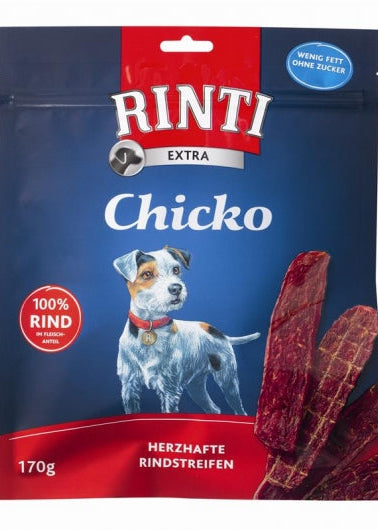 Rinti Chicko 170g Rindstreifen