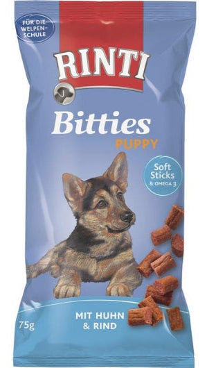 Rinti Extra Bitties Puppy Huhn & Rind 75g