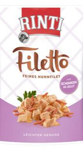 Rinti Filetto Jelly Huhn & Schinken 100g