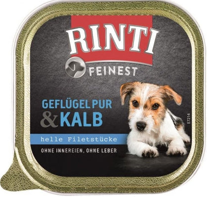 Rinti Schale Feinest Geflügel Pur & Kalb 150g