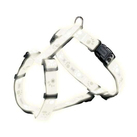 Trixie Geschirr Silver Reflect - Pfotenmotiv