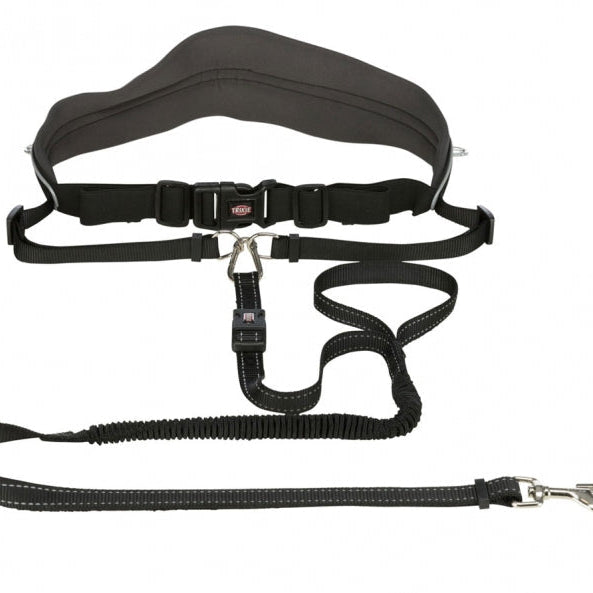 Trixie Bauchgurt mit Leine für mittelgroße und große Hunde