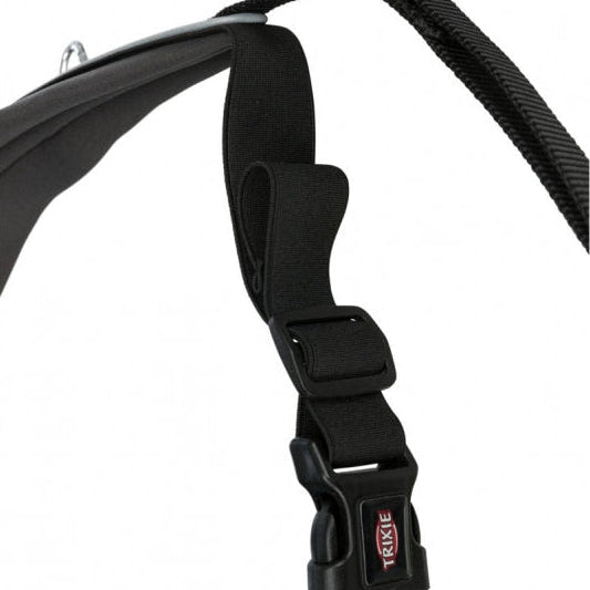 Trixie Bauchgurt mit Leine für mittelgroße und große Hunde