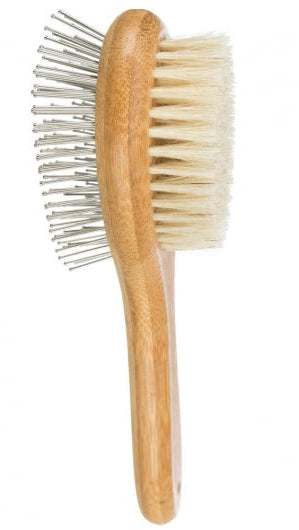 Trixie beidseitige Bürste aus Bambus
