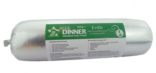 Wild Dinner Gourmet-Wurst Ente mit Preiselbeeren