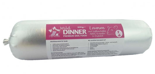 Wild Dinner Gourmet-Wurst Lamm mit Süßkartoffel