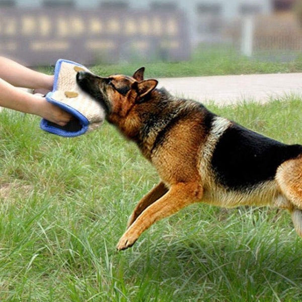Trainings-Beißkissen für Deutsche Schäferhunde, reißfest, Hanf