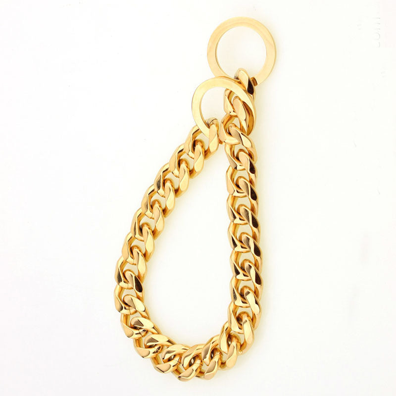 Grobe Zugkette aus Edelstahl