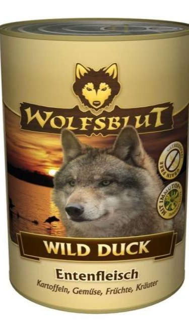 Wolfsblut Dose Wild Duck - Natural Grain-Free Dog Food
