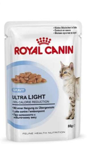 Royal Canin Frischebeutel Ultra Light in Sosse Multipack 12x85g