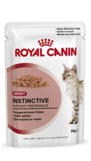 Royal Canin Frischebeutel Instinctive Sauce in Sosse Multipack 12x85g